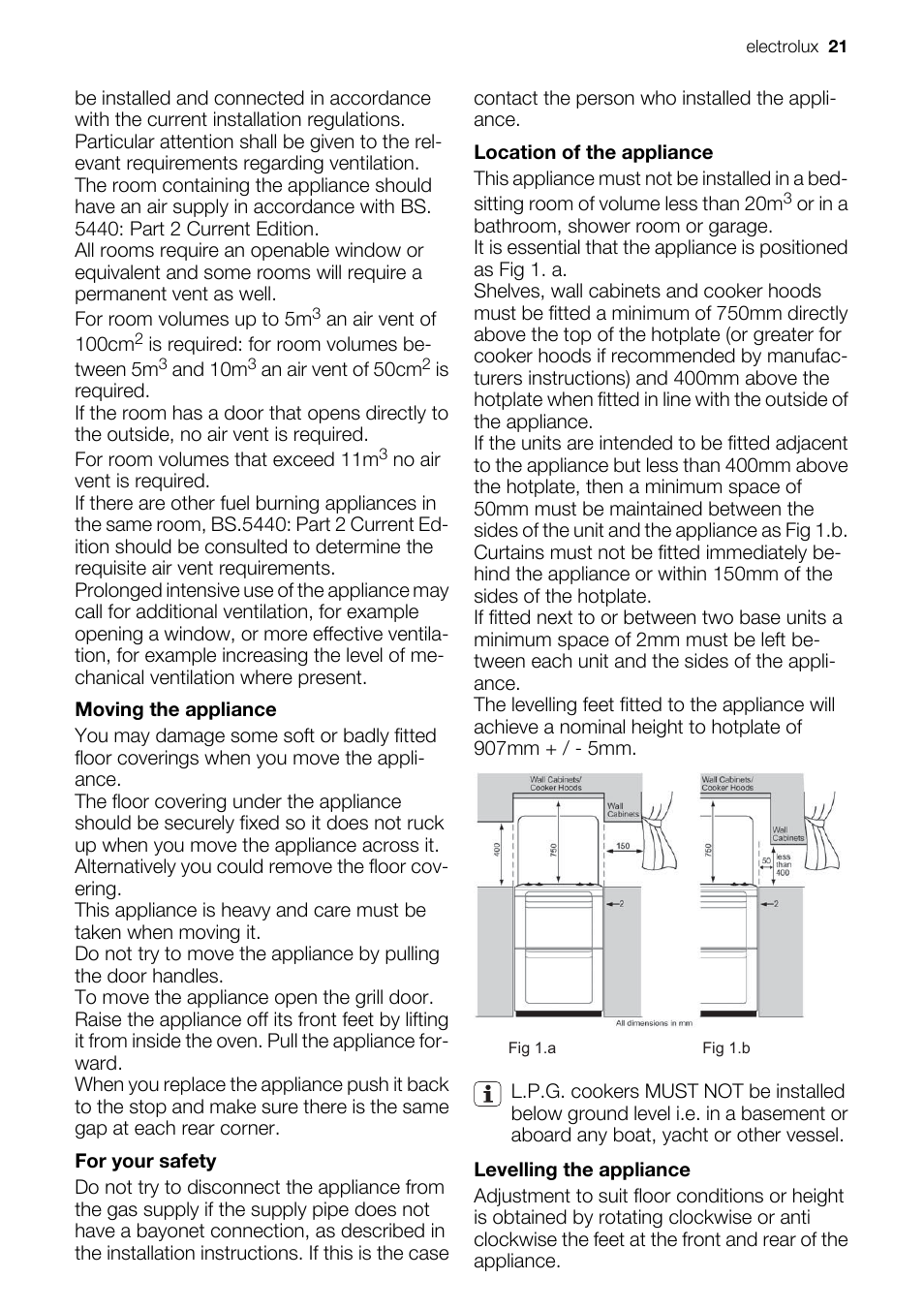 Electrolux EIKG5547 User Manual | Page 21 / 28