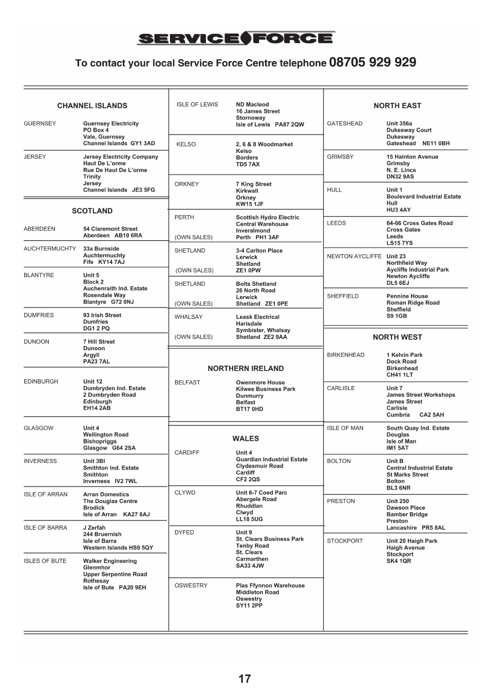Electrolux EFC 935 User Manual | Page 17 / 20