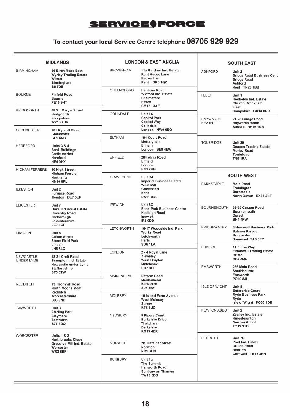 Electrolux EFC 935 User Manual | Page 18 / 20