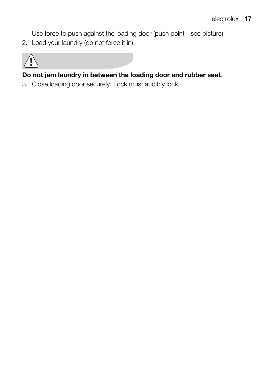 Electrolux TK SL5 E User Manual | Page 17 / 64