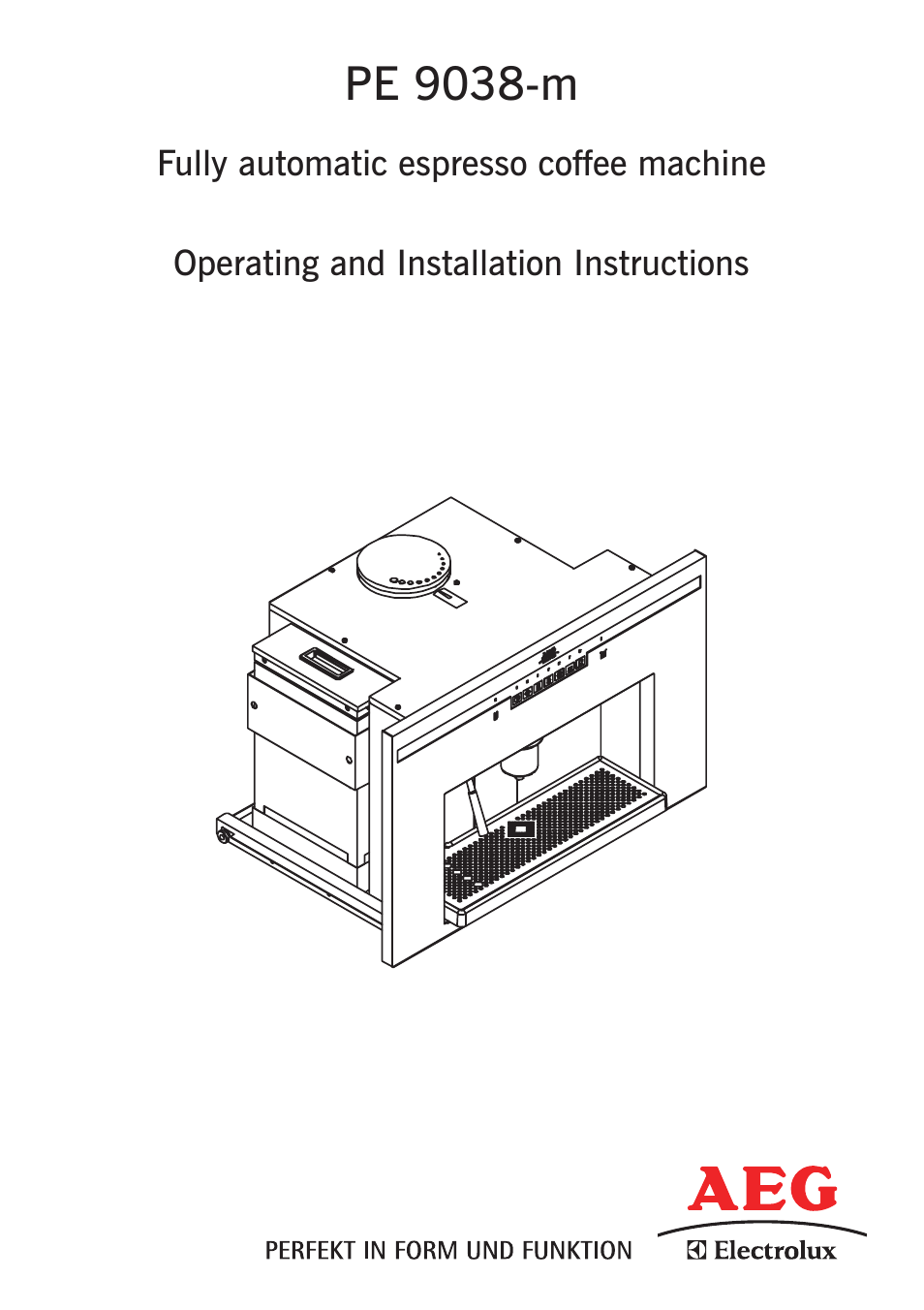 Electrolux PE 9038-m fww User Manual | 36 pages