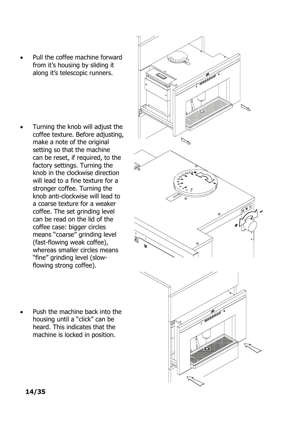 Electrolux PE 9038-m fww User Manual | Page 14 / 36