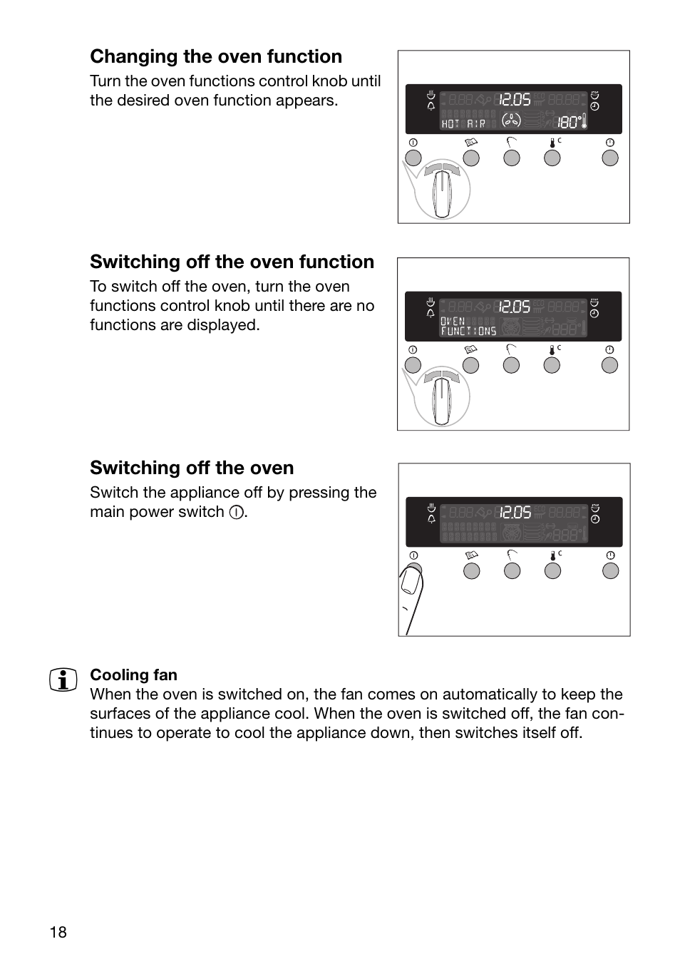 Electrolux EOC6690 User Manual | Page 18 / 80