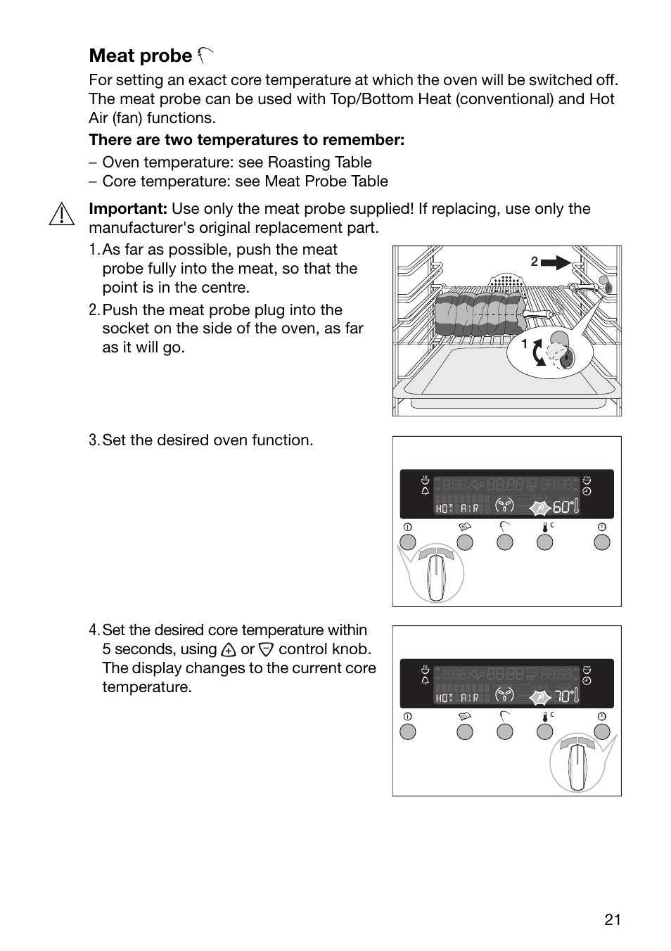Electrolux EOC6690 User Manual | Page 21 / 80