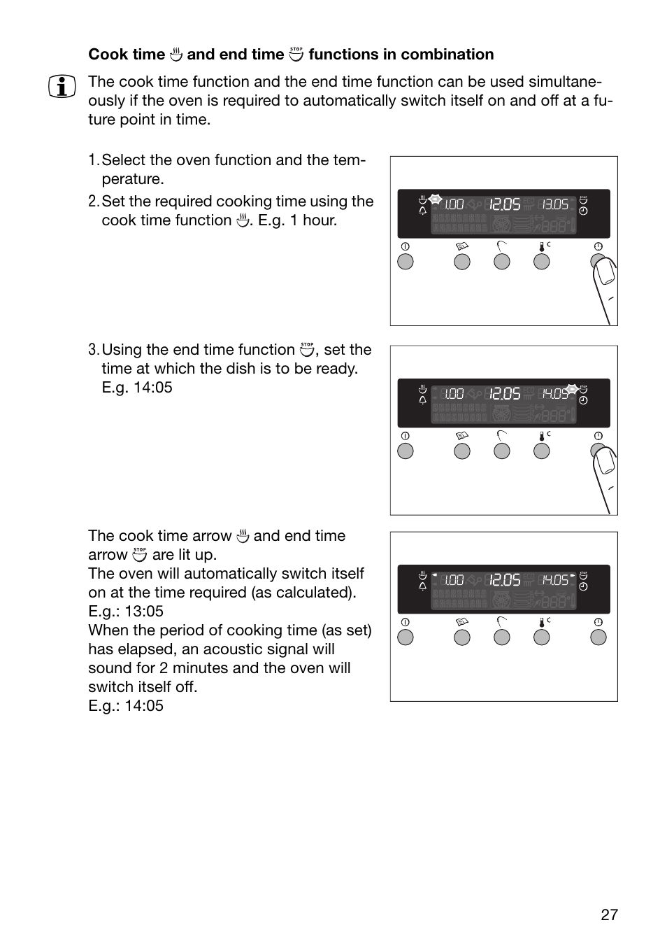 Electrolux EOC6690 User Manual | Page 27 / 80
