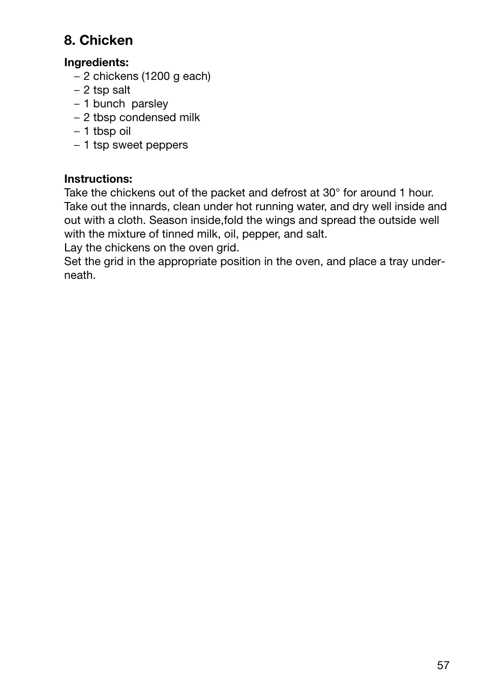 Electrolux EOC6690 User Manual | Page 57 / 80