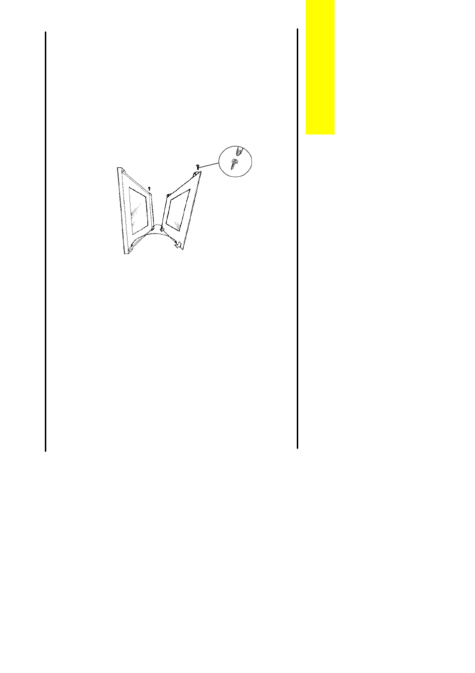 Cleaning between the outer and inner door glass | Electrolux CSIG 317 User Manual | Page 27 / 48