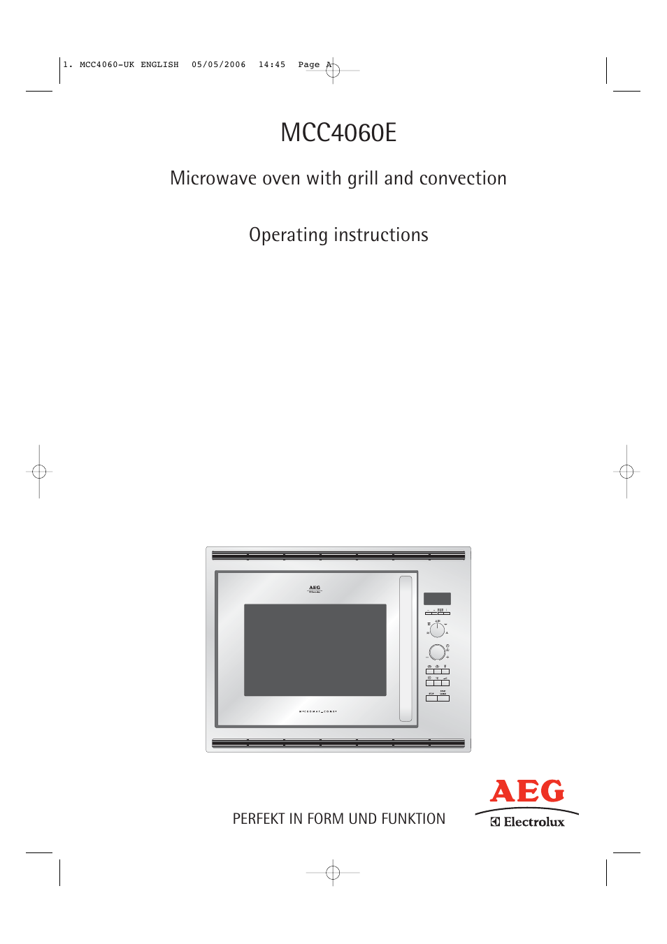 Electrolux MCC4060E User Manual | 44 pages