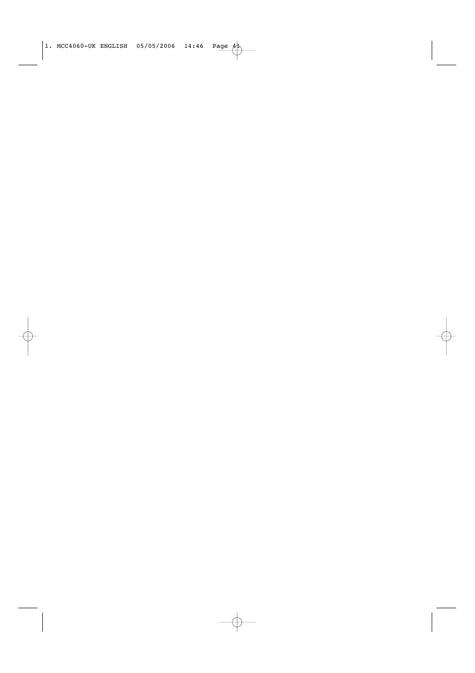 Electrolux MCC4060E User Manual | Page 43 / 44