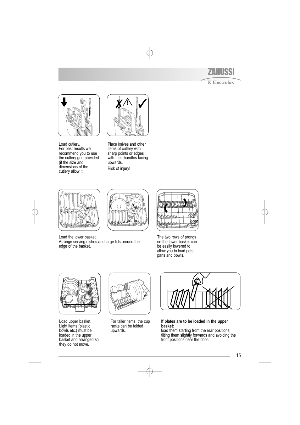 Electrolux ZDF 501 User Manual | Page 15 / 32