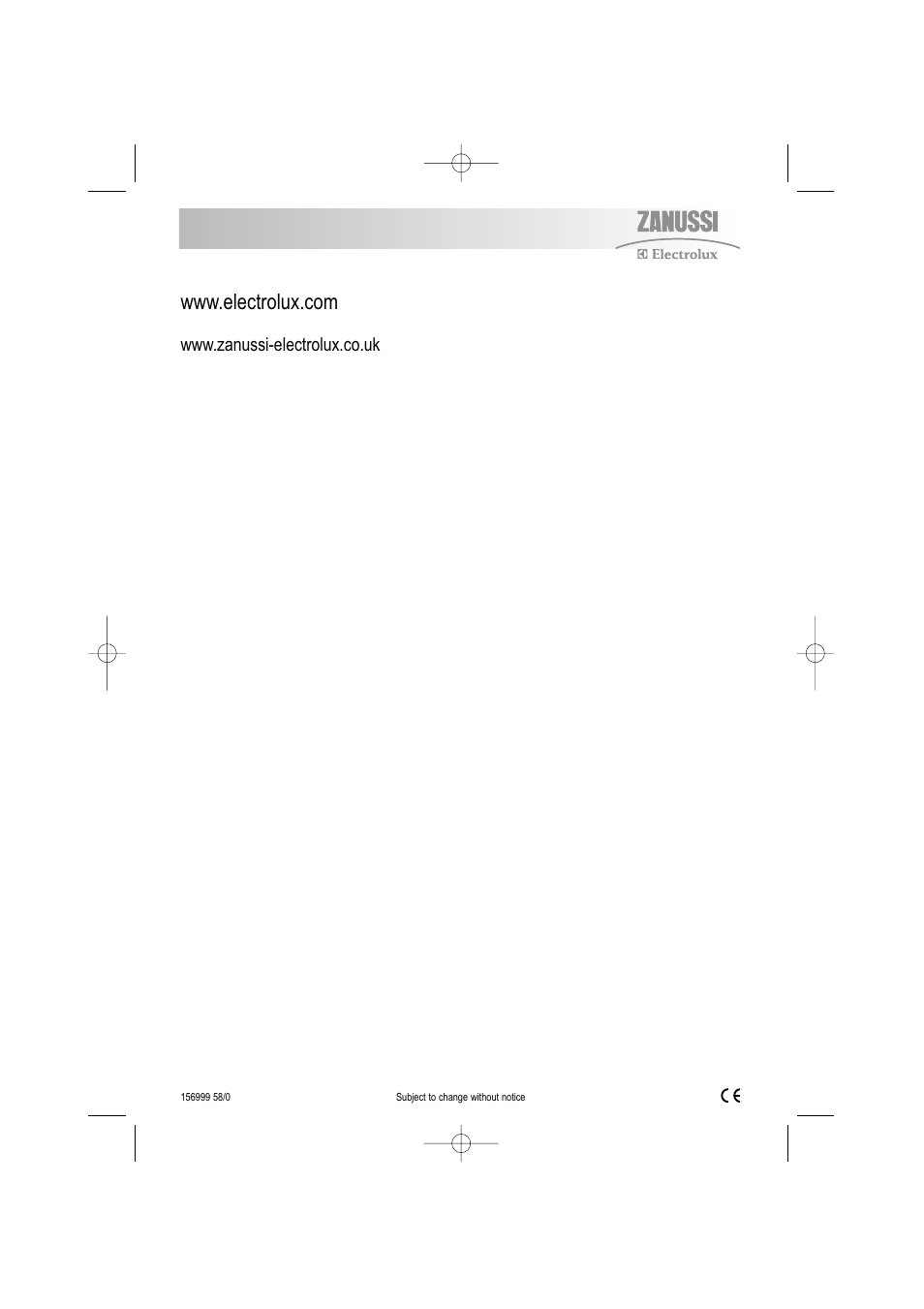 Electrolux ZDF 501 User Manual | Page 32 / 32