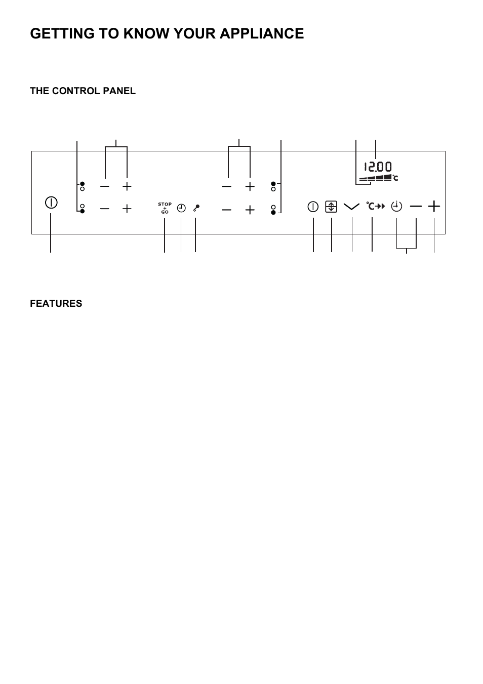Getting to know your appliance | Electrolux D98000VF User Manual | Page 5 / 48