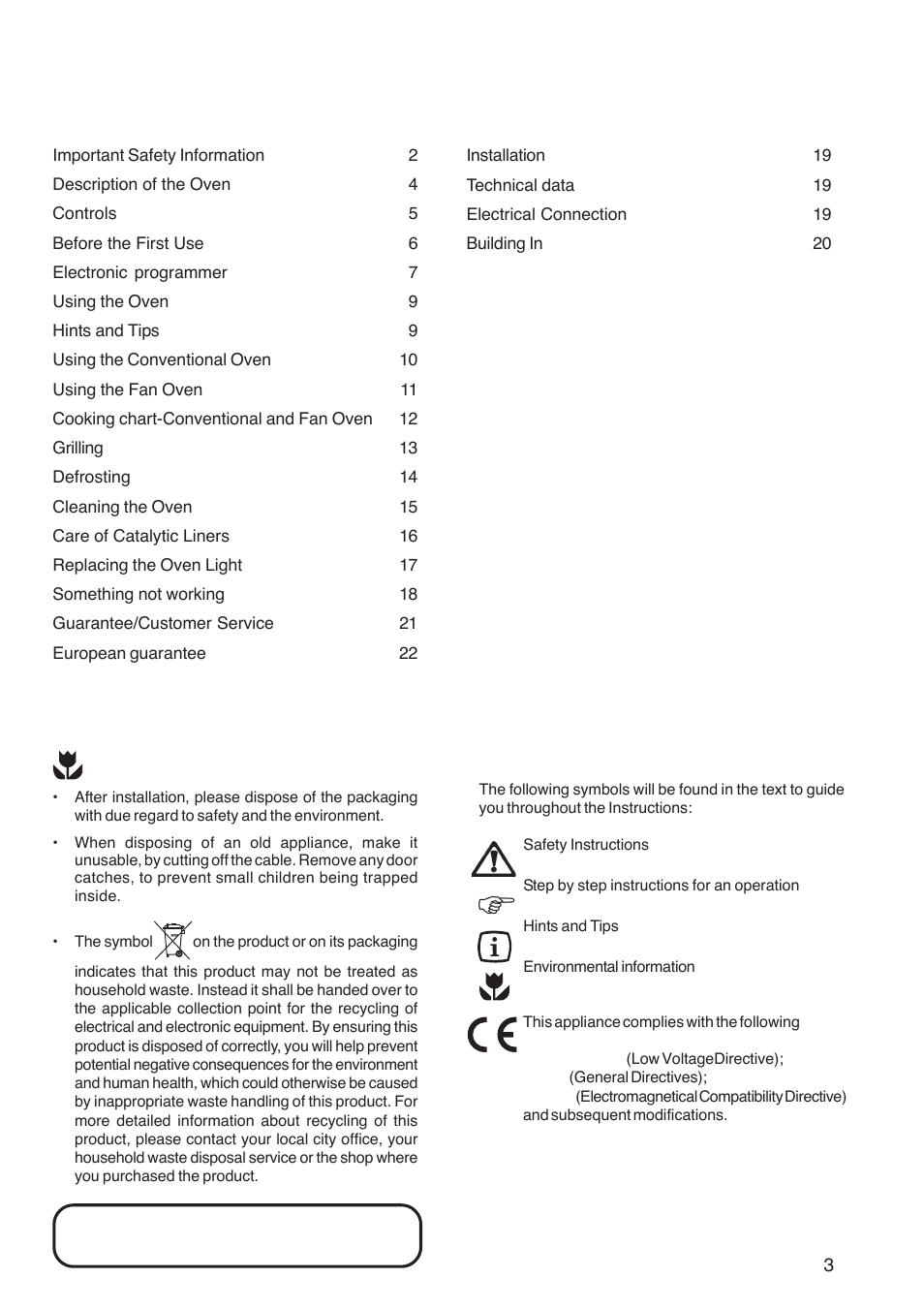 Electrolux ZBQ 865 User Manual | Page 3 / 24