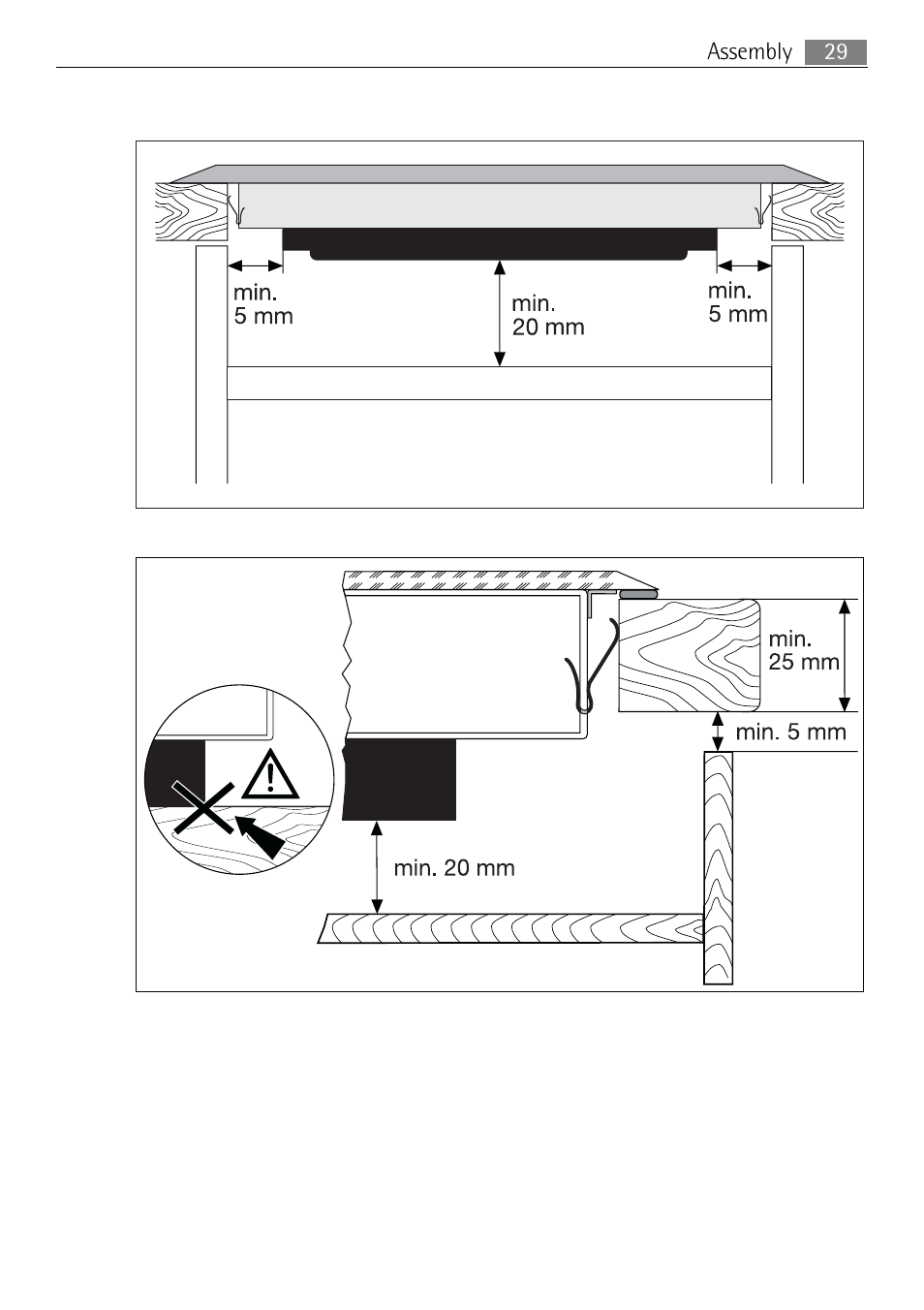 29 assembly | Electrolux 98001 KF SN User Manual | Page 29 / 36