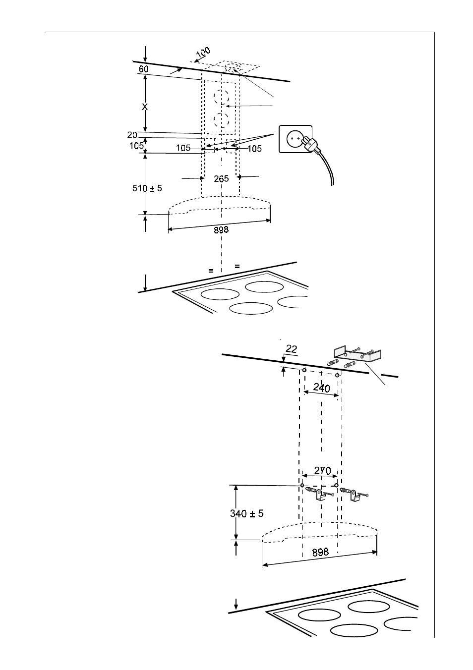 Ø 150mm | Electrolux 2060 D User Manual | Page 19 / 20