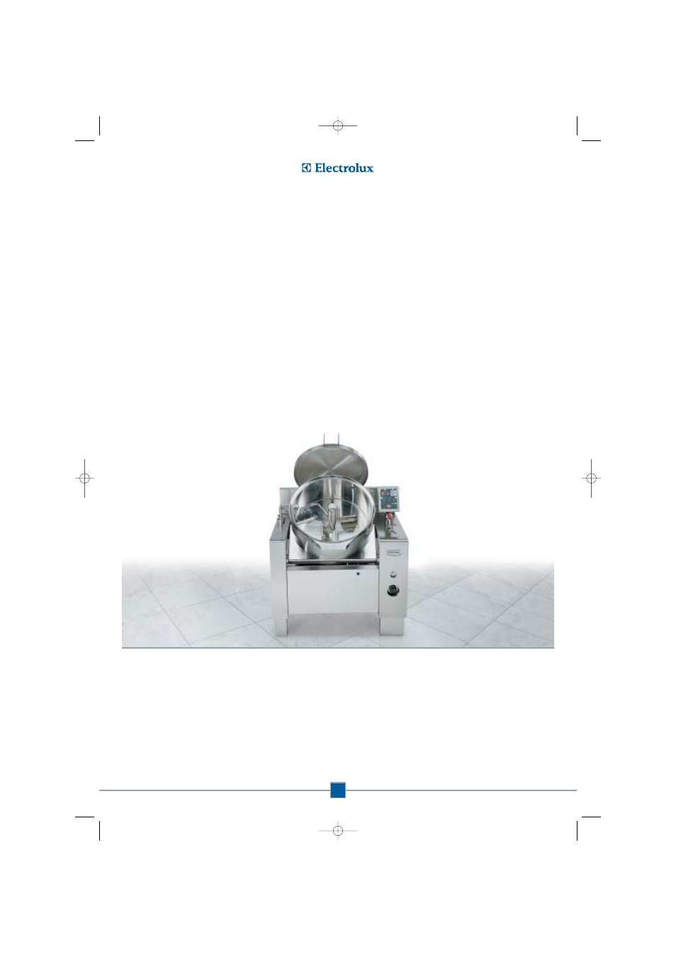 Tilting bratt pan with stirrer | Electrolux Fryer User Manual | Page 12 / 20