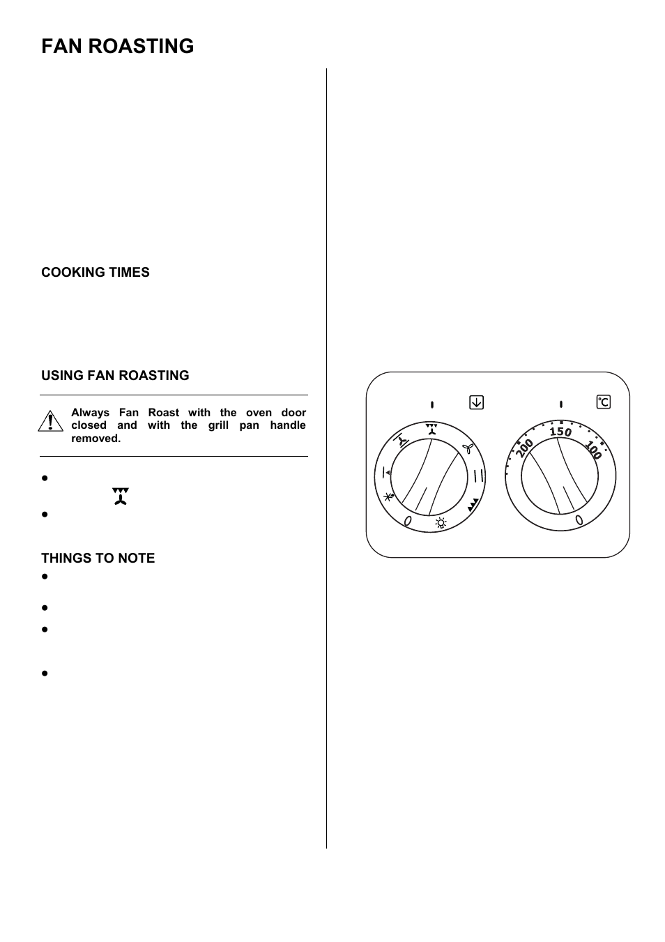 Fan roasting | Electrolux D67000VF User Manual | Page 25 / 44