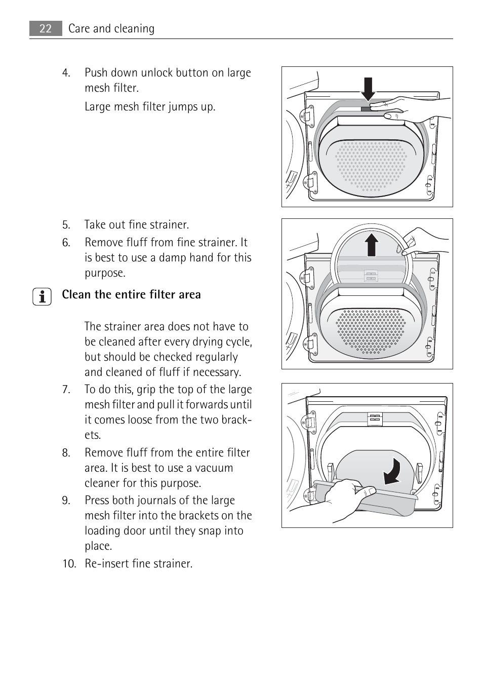 Electrolux LAVATHERM 59840 User Manual | Page 22 / 48