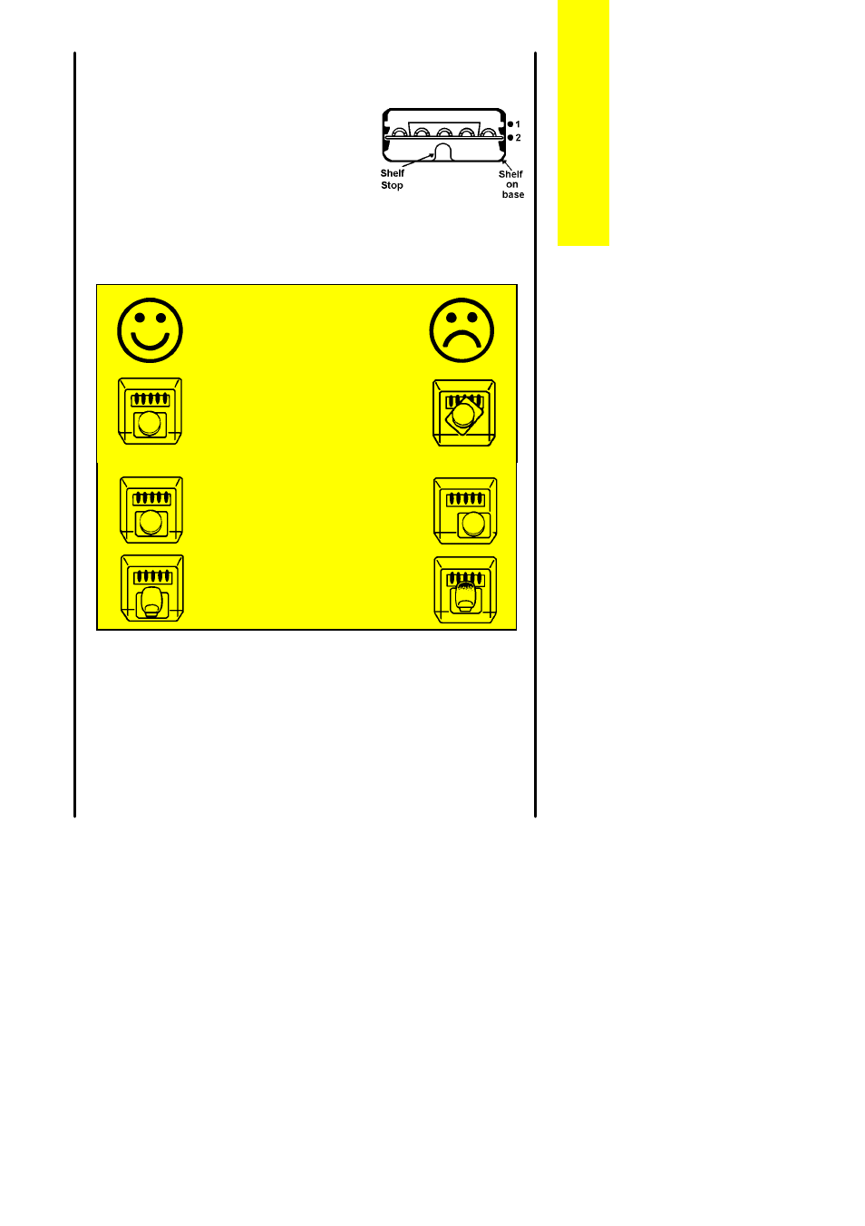 Baking trays and dishes, For your safety | Electrolux 55GX User Manual | Page 13 / 48