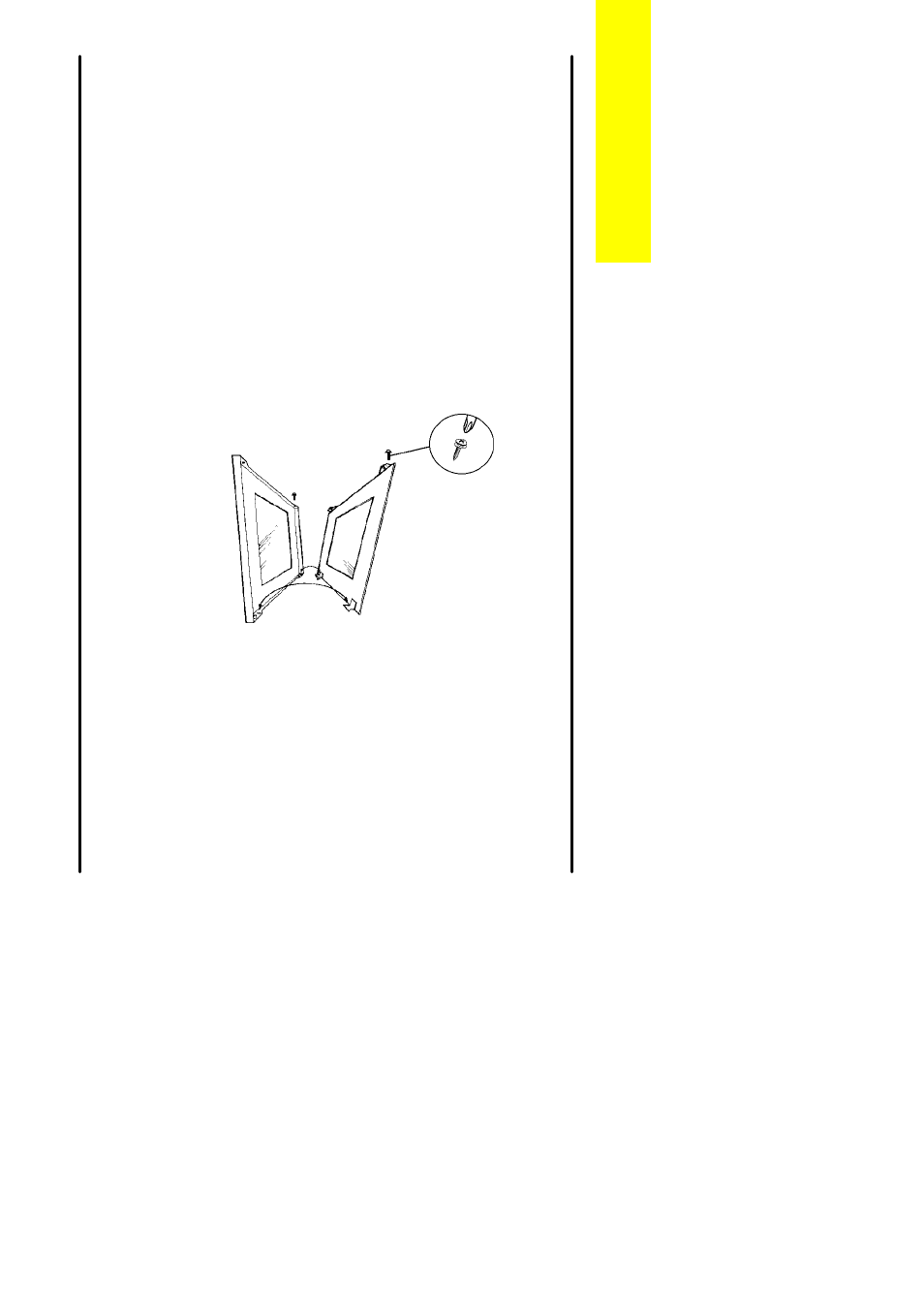 Cleaning between the outer and inner glass doors | Electrolux 55GX User Manual | Page 27 / 48