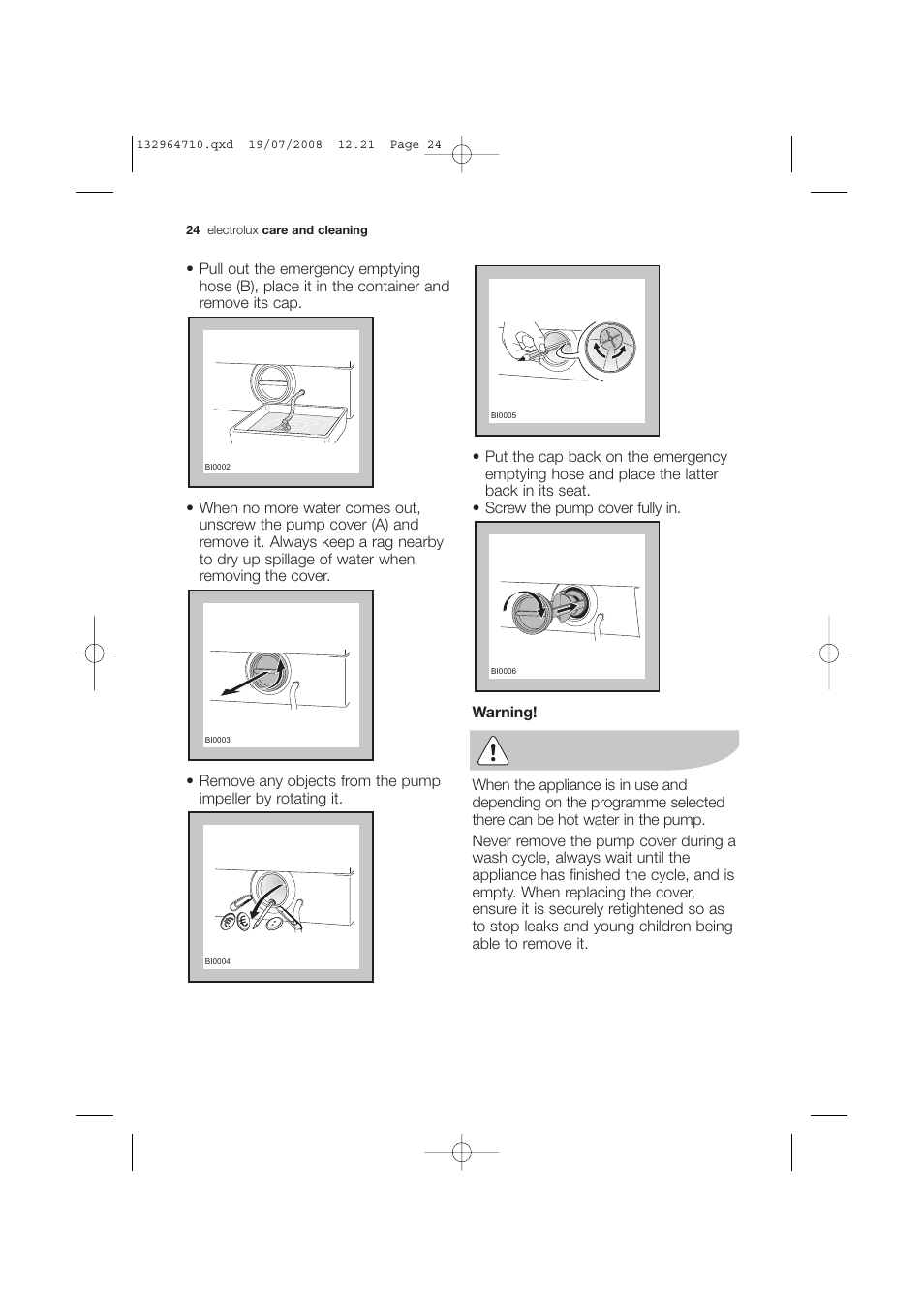 Electrolux EWG 12450 W User Manual | Page 24 / 44