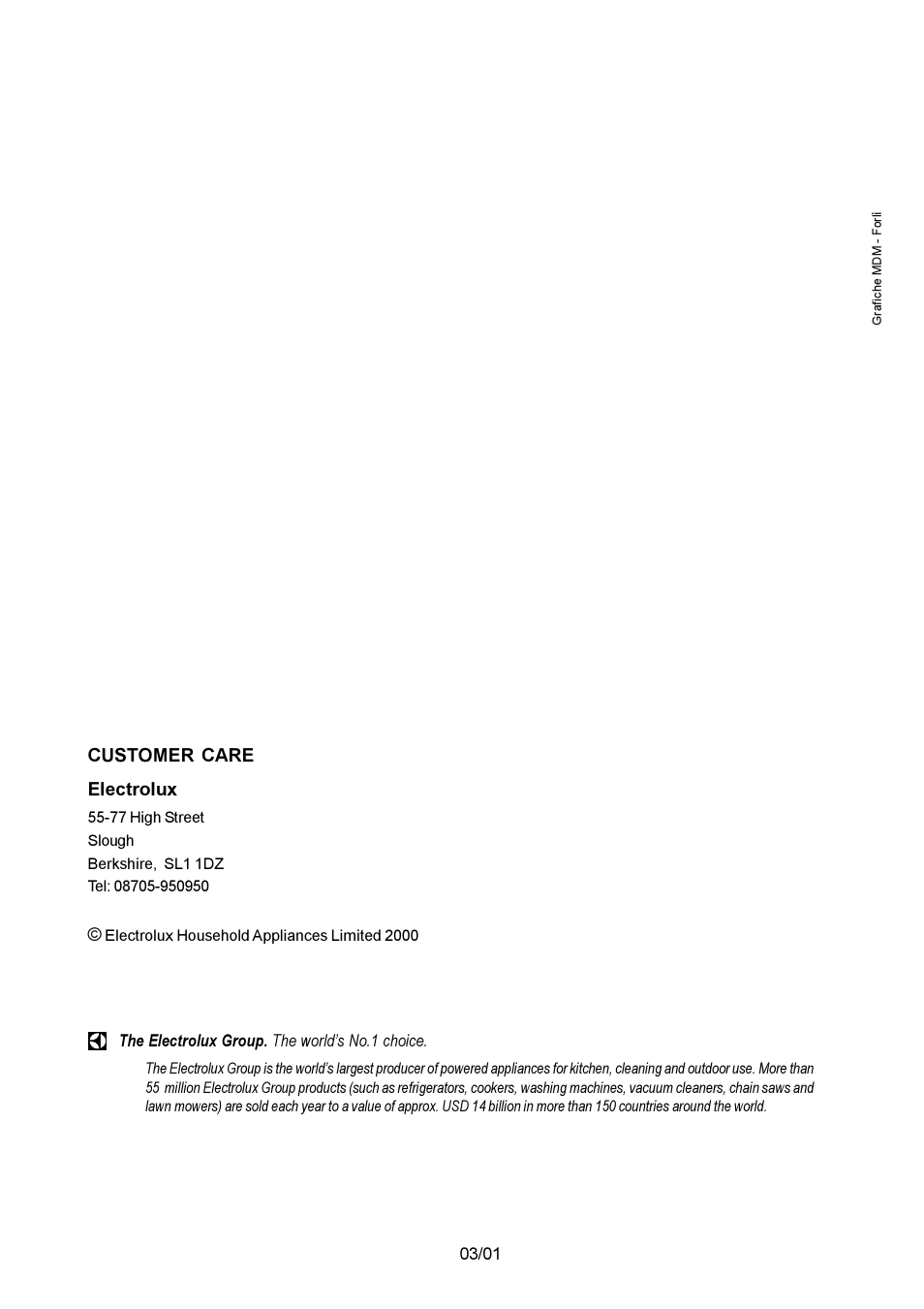 Electrolux EHG 673 User Manual | Page 16 / 16