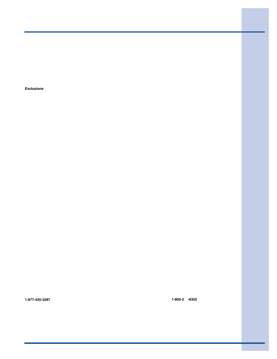 Warranty information | Electrolux 24 User Manual | Page 17 / 17