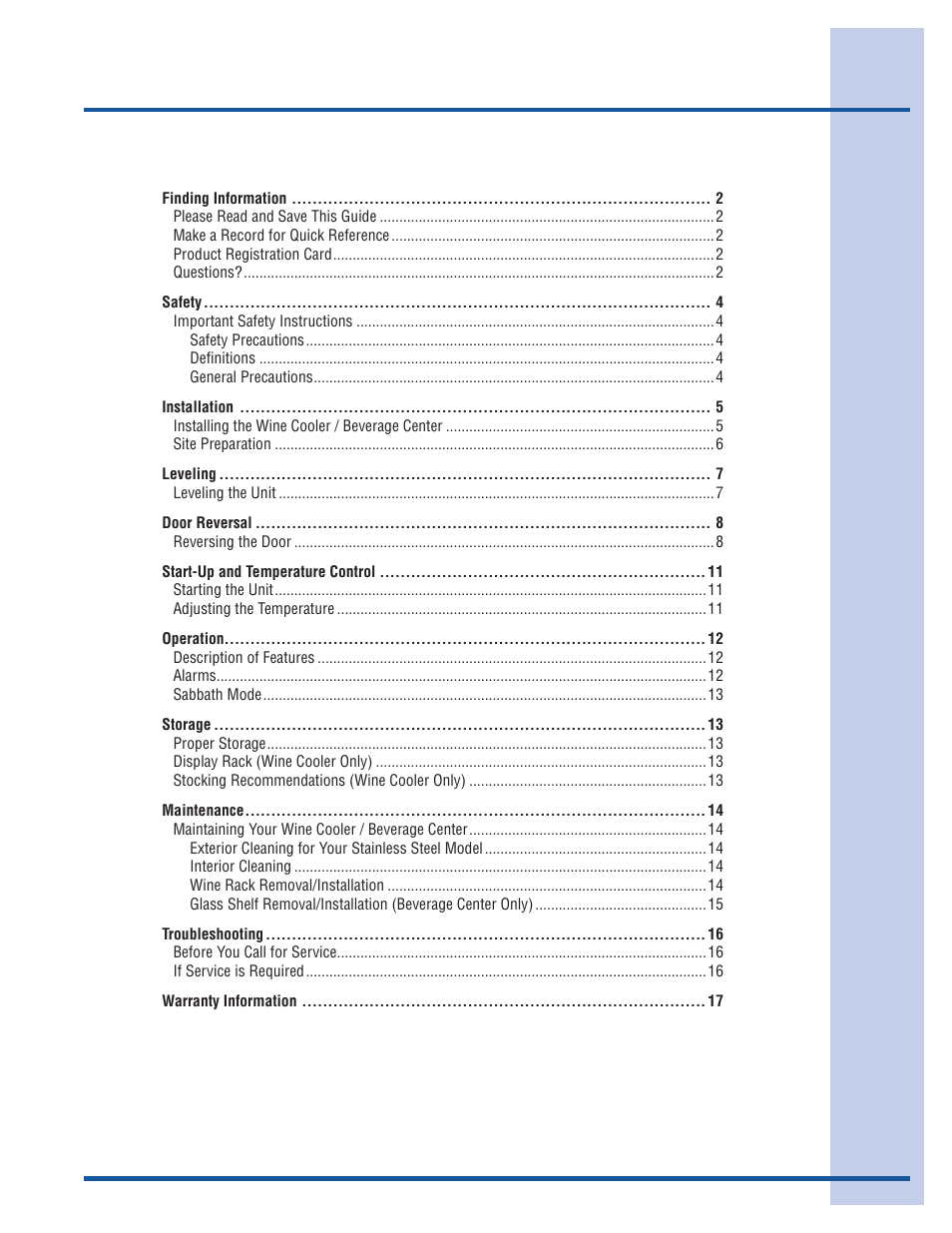 Electrolux 24 User Manual | Page 3 / 17