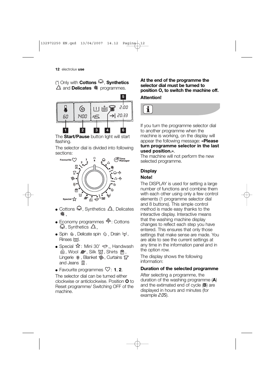 Electrolux EWN 14991 W User Manual | Page 12 / 52