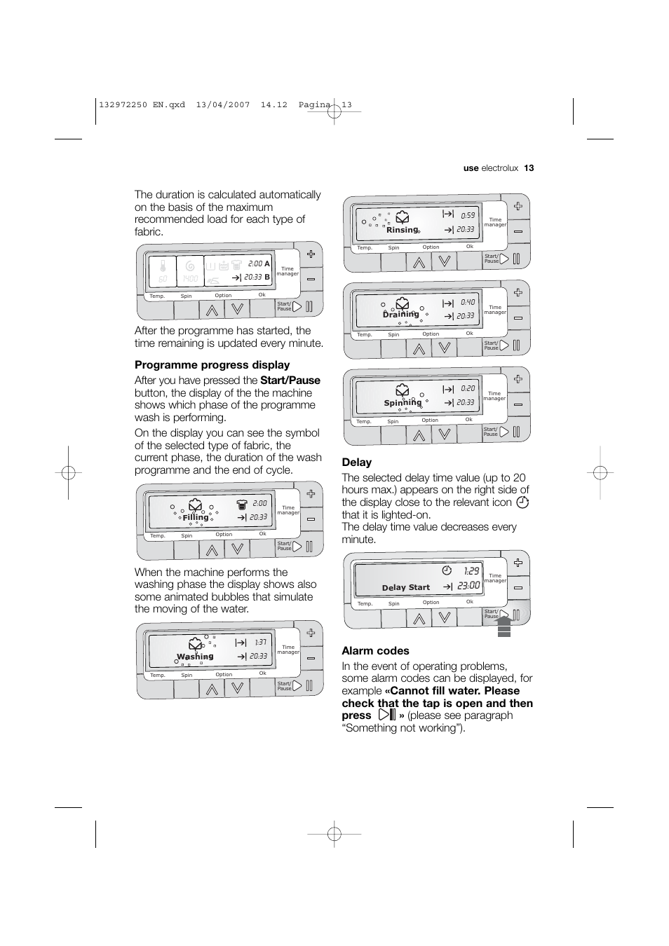 Electrolux EWN 14991 W User Manual | Page 13 / 52