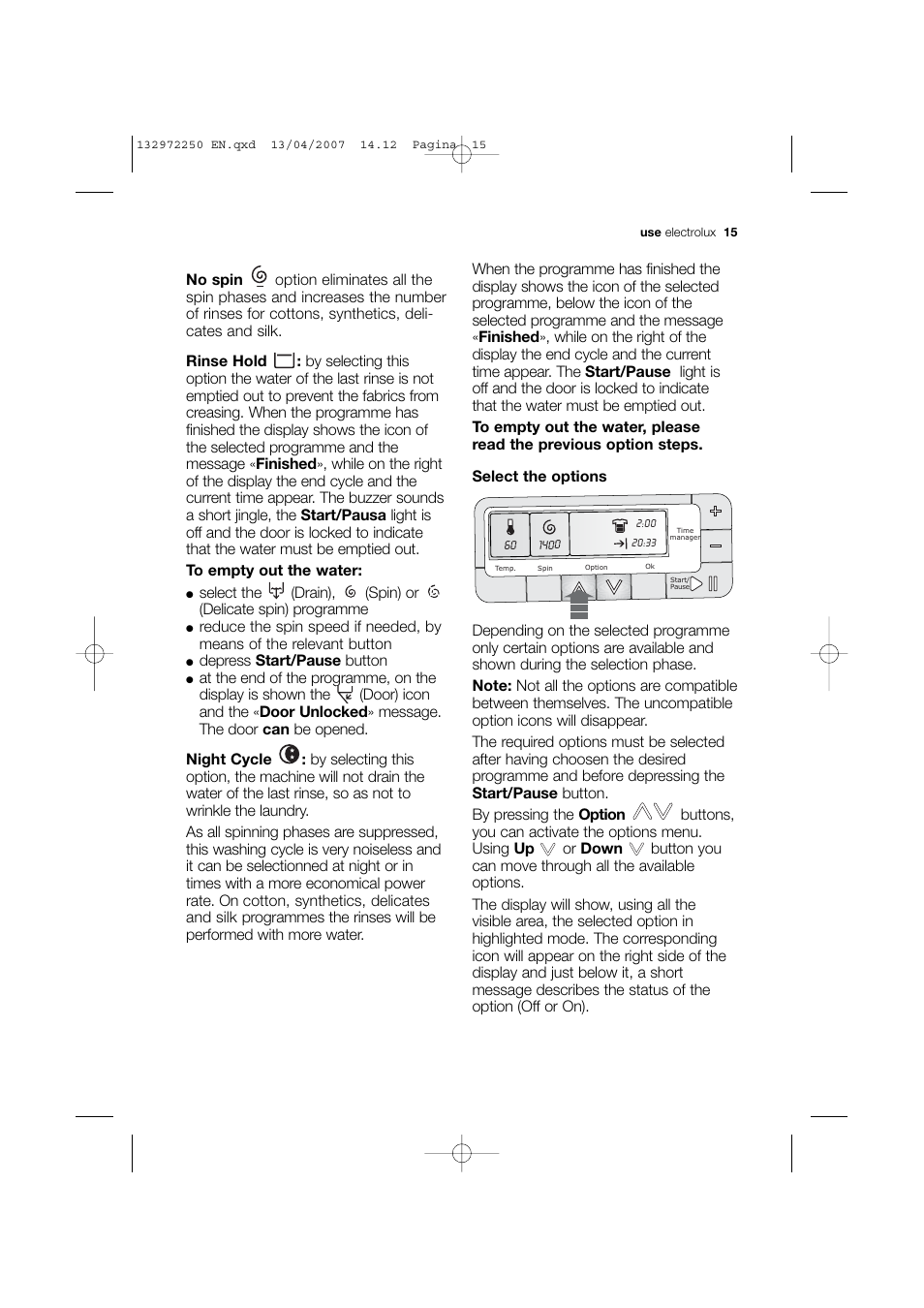 Electrolux EWN 14991 W User Manual | Page 15 / 52