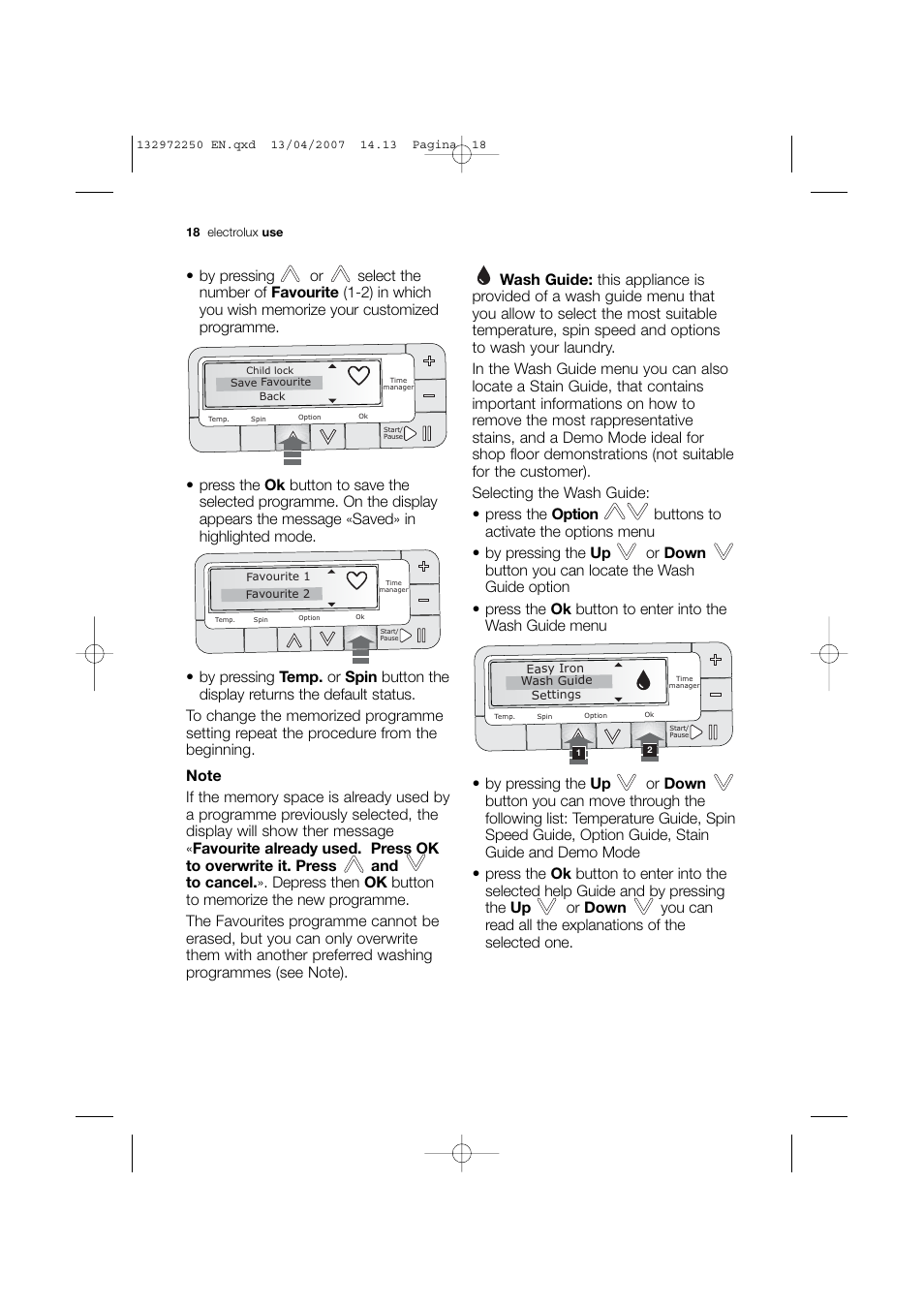 Electrolux EWN 14991 W User Manual | Page 18 / 52