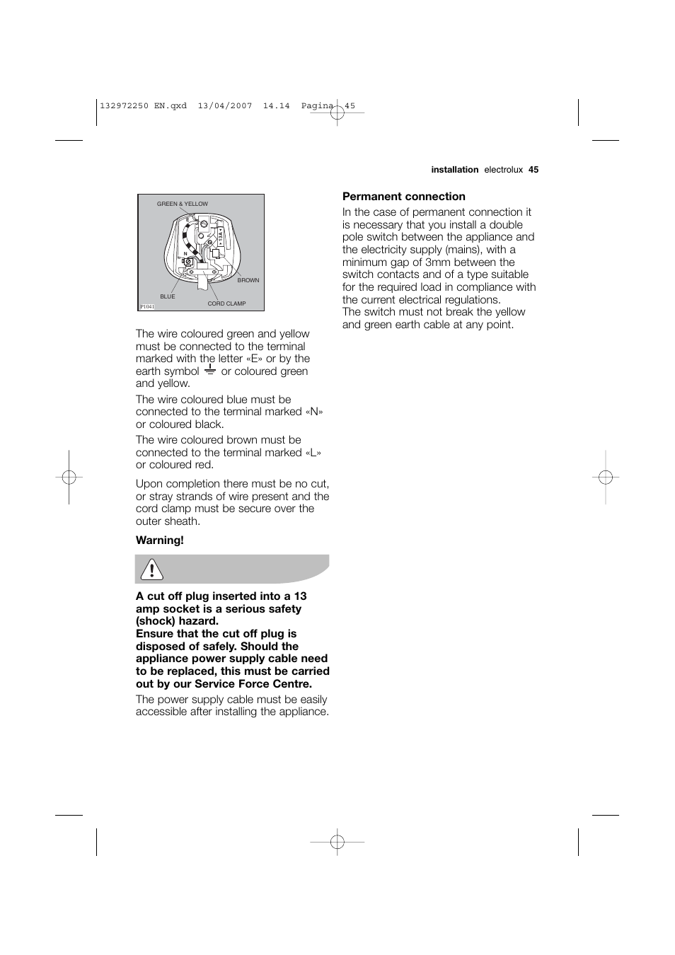 Electrolux EWN 14991 W User Manual | Page 45 / 52