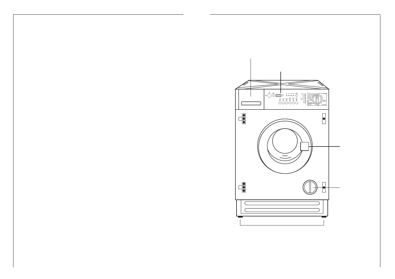 Description of the appliance, Main features of your washing machine | Electrolux 1051 VI fele User Manual | Page 11 / 56