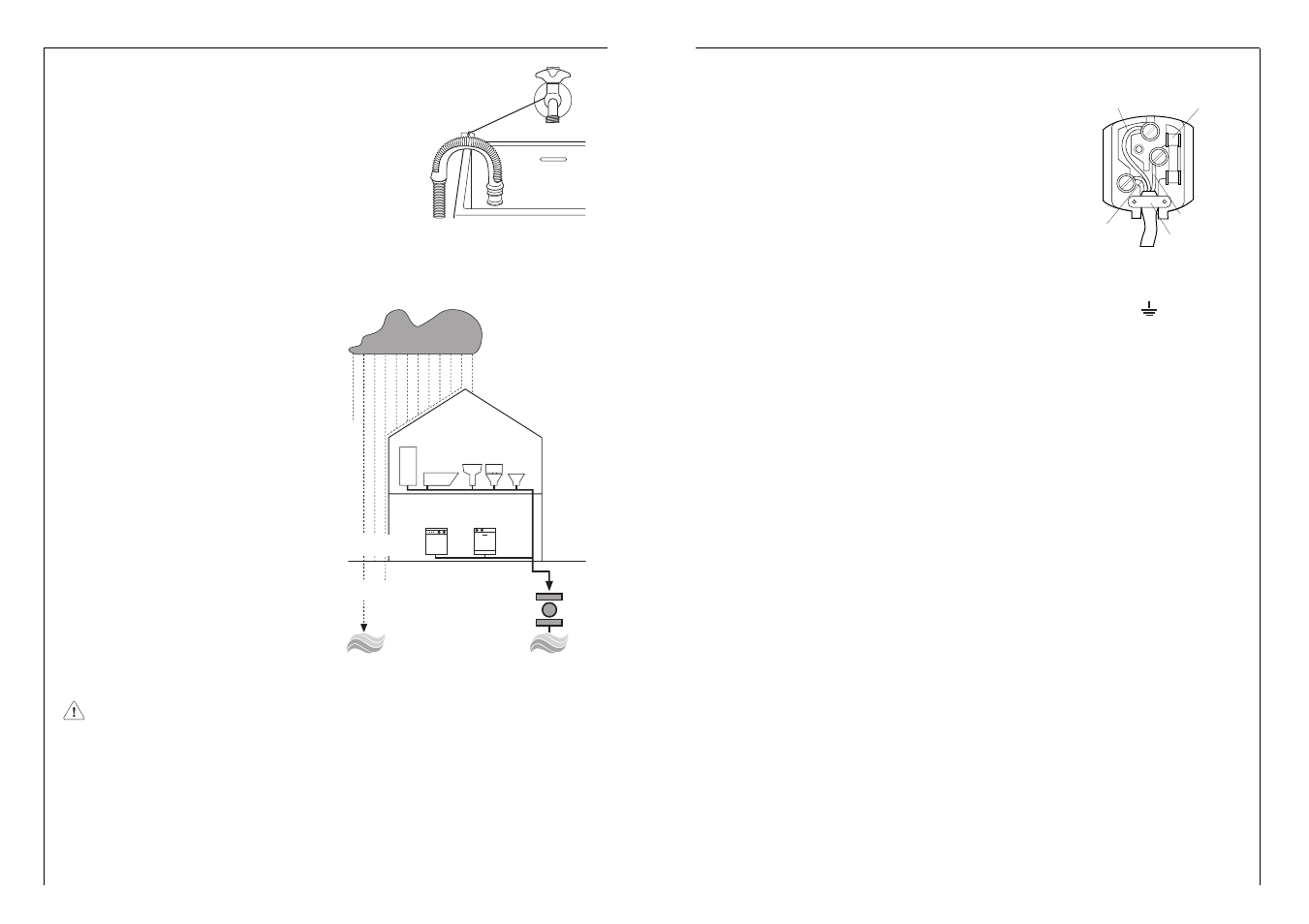 Permanent connection, Electrical connections | Electrolux 1051 VI fele User Manual | Page 48 / 56