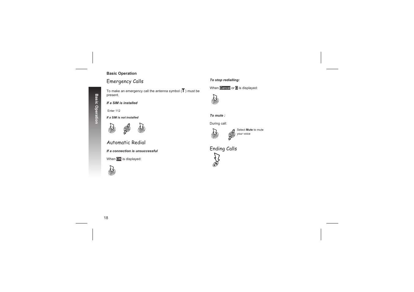 Answering a call 19, Caller id 19, Earpiece volume 19 | Phone lock 19 | Panasonic GD87 User Manual | Page 16 / 114