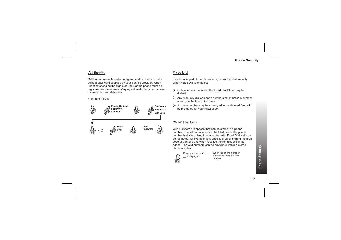 Applications 38, Clock 38, Initially setting the home time 38 | Setting the clock format 38 | Panasonic GD87 User Manual | Page 35 / 114