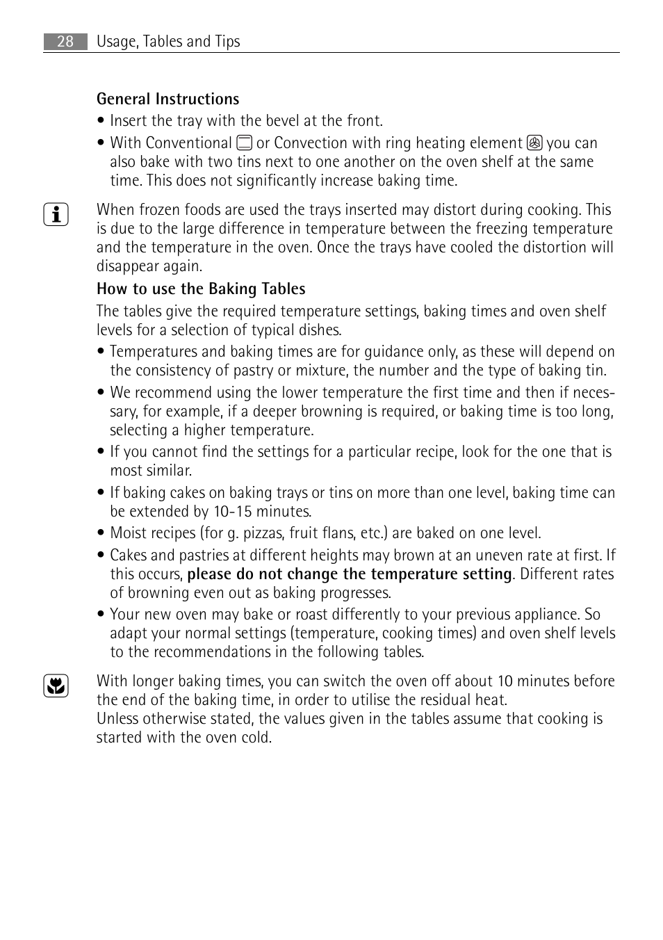 Electrolux B57415B User Manual | Page 28 / 64