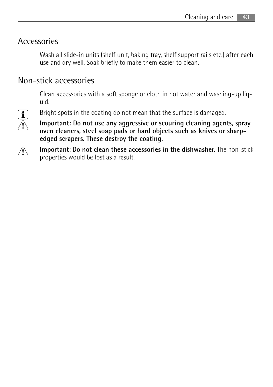 Electrolux B57415B User Manual | Page 43 / 64