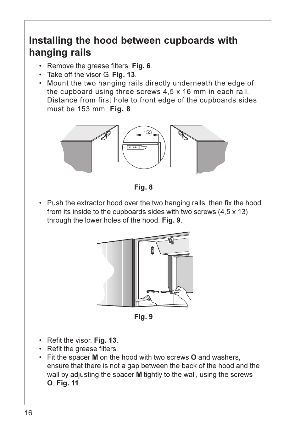 Electrolux HE 3160 User Manual | Page 16 / 20