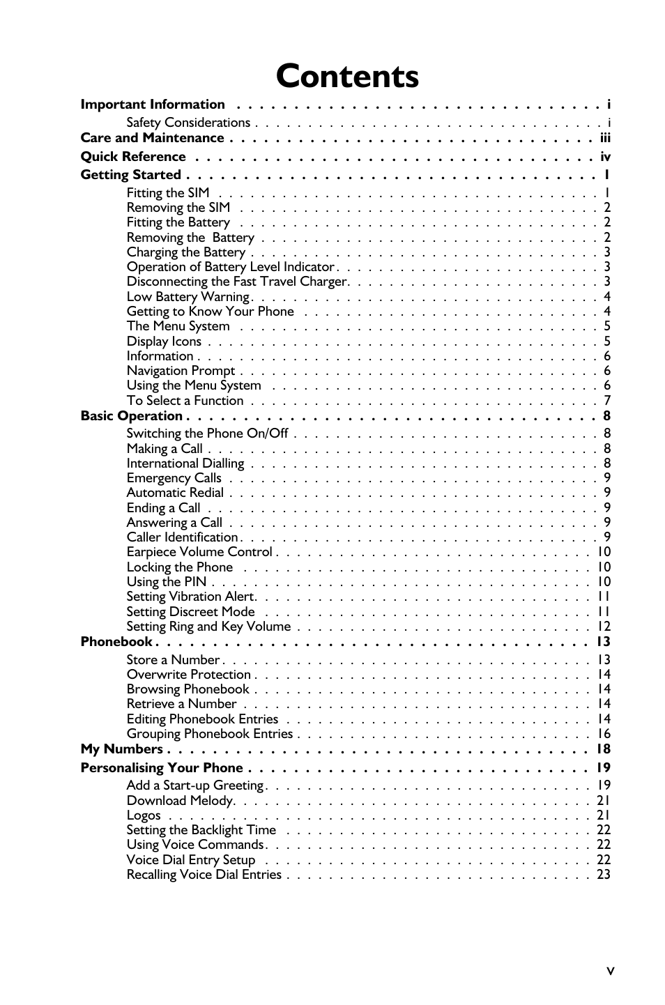 Panasonic EB-GD75 User Manual | Page 7 / 80