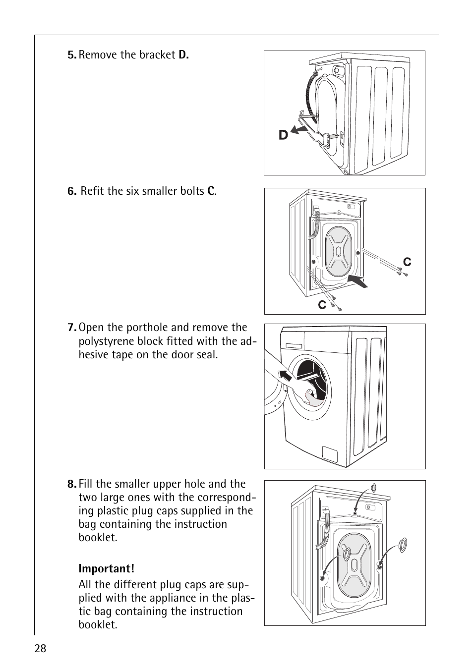 Electrolux LAVAMAT 50815 User Manual | Page 28 / 40