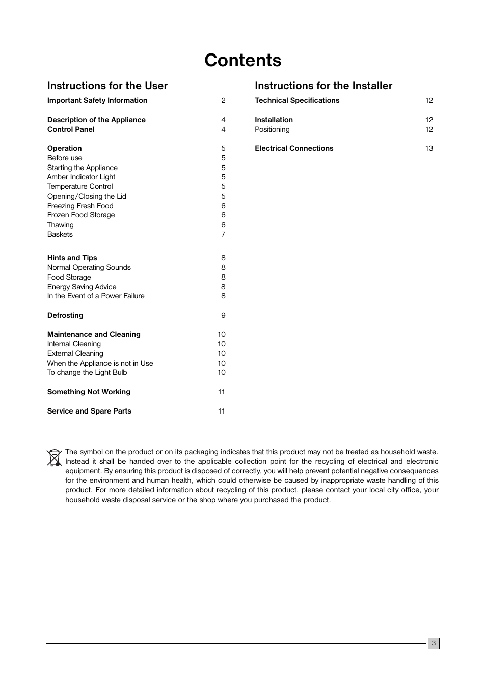 Electrolux ECN 2757 User Manual | Page 3 / 16