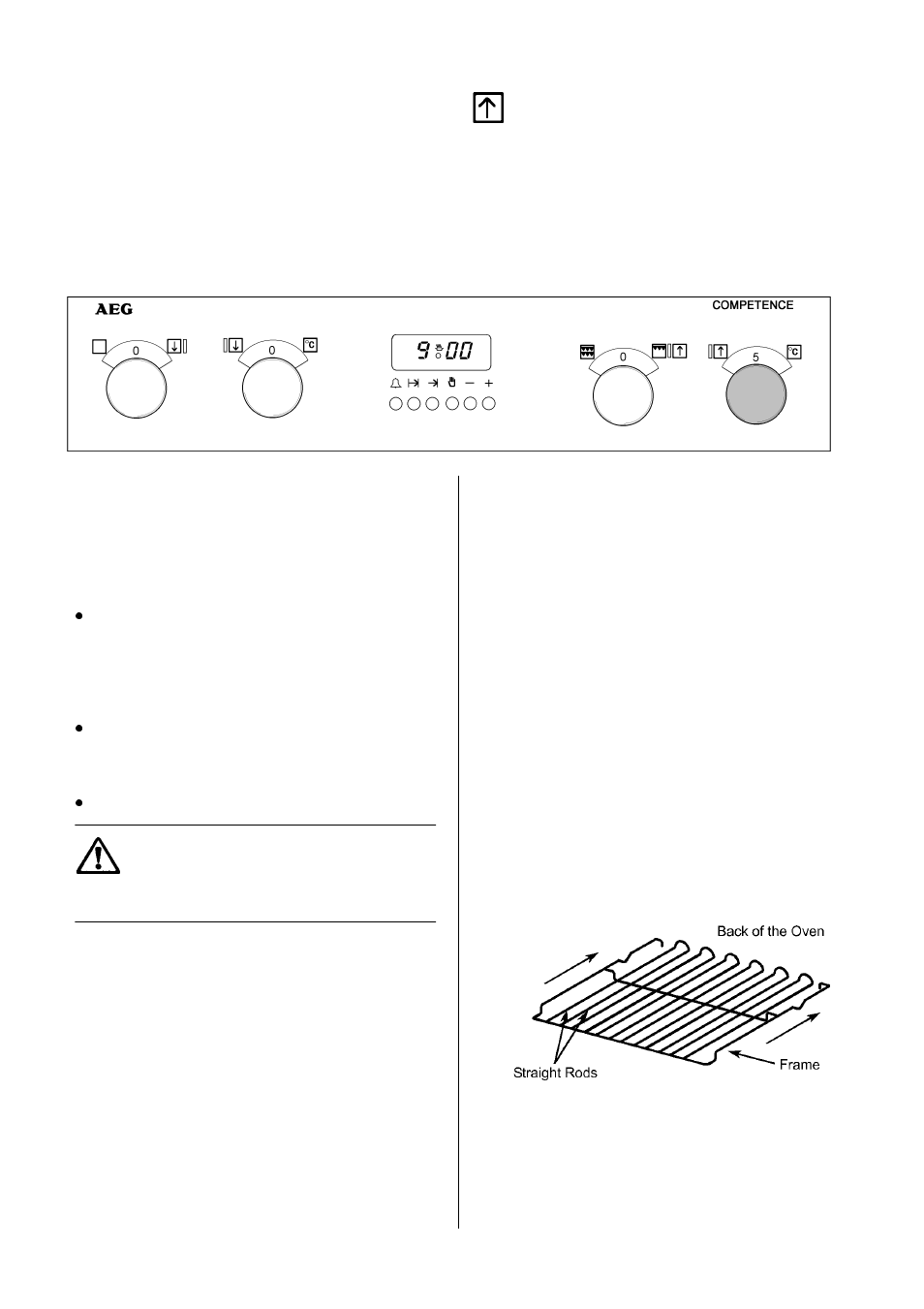 The second oven | Electrolux D4100 User Manual | Page 15 / 52