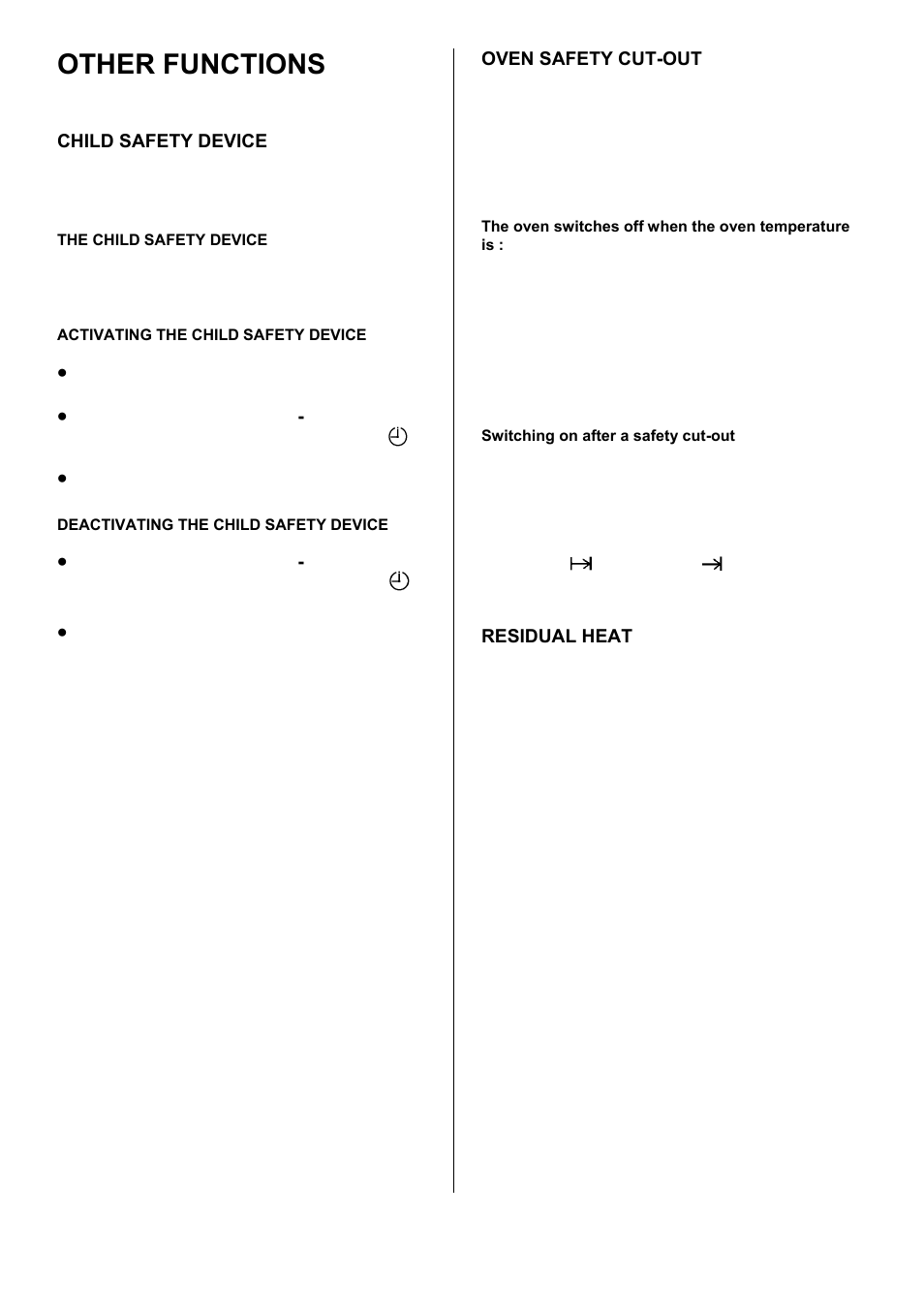 Other functions | Electrolux D8800-4 User Manual | Page 11 / 52