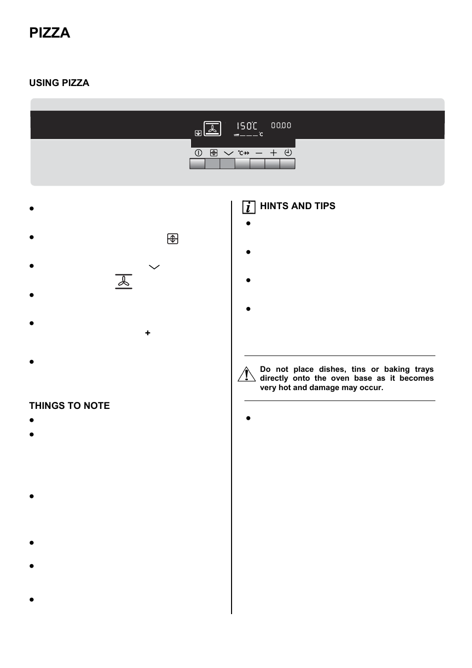 Pizza | Electrolux D8800-4 User Manual | Page 31 / 52