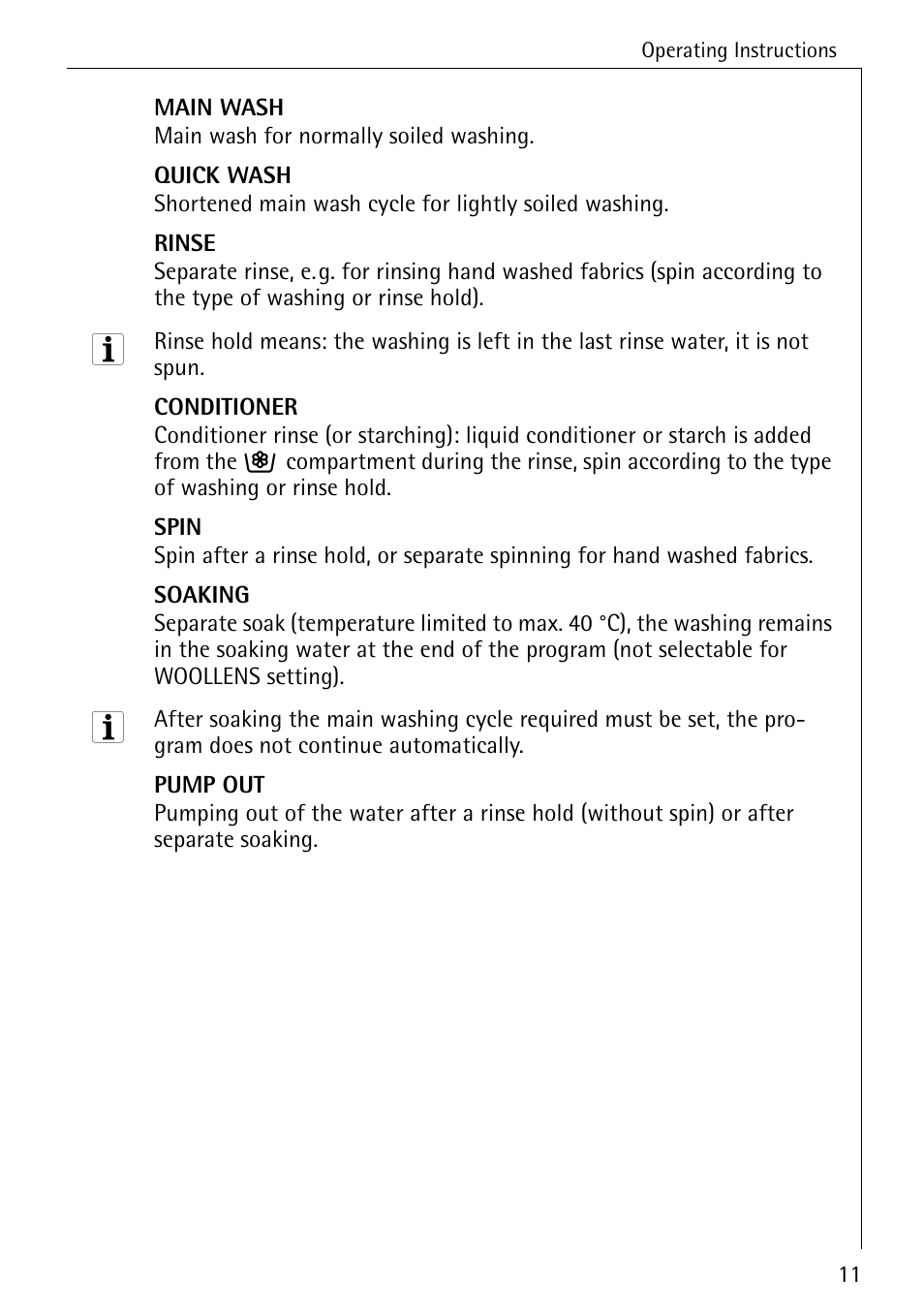 Electrolux 61300 User Manual | Page 11 / 48