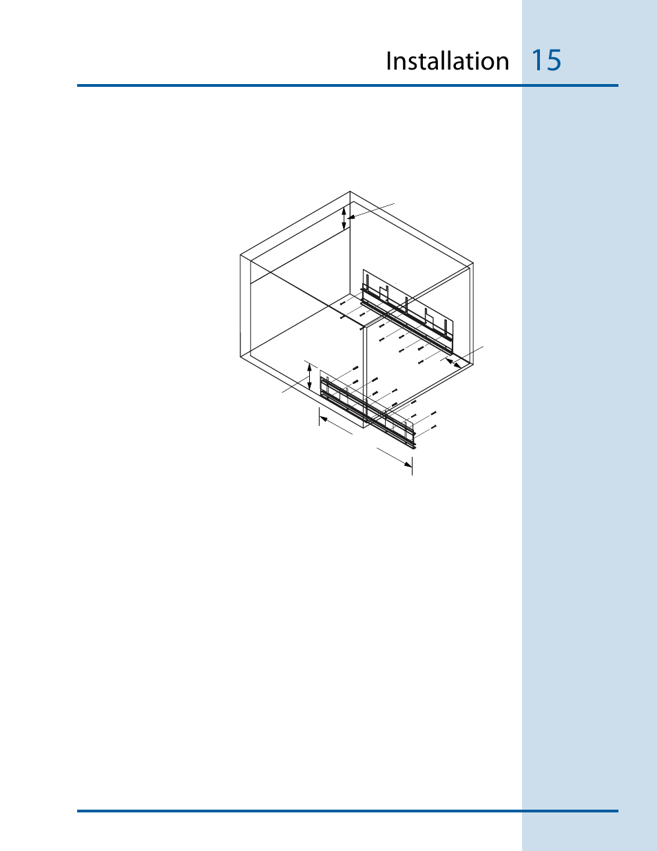 Installation | Electrolux E24CM76GSS User Manual | Page 15 / 20