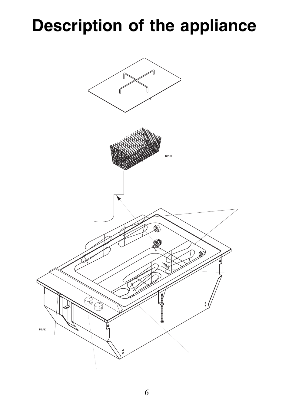 Description of the appliance | Electrolux 130 FG-m User Manual | Page 6 / 28