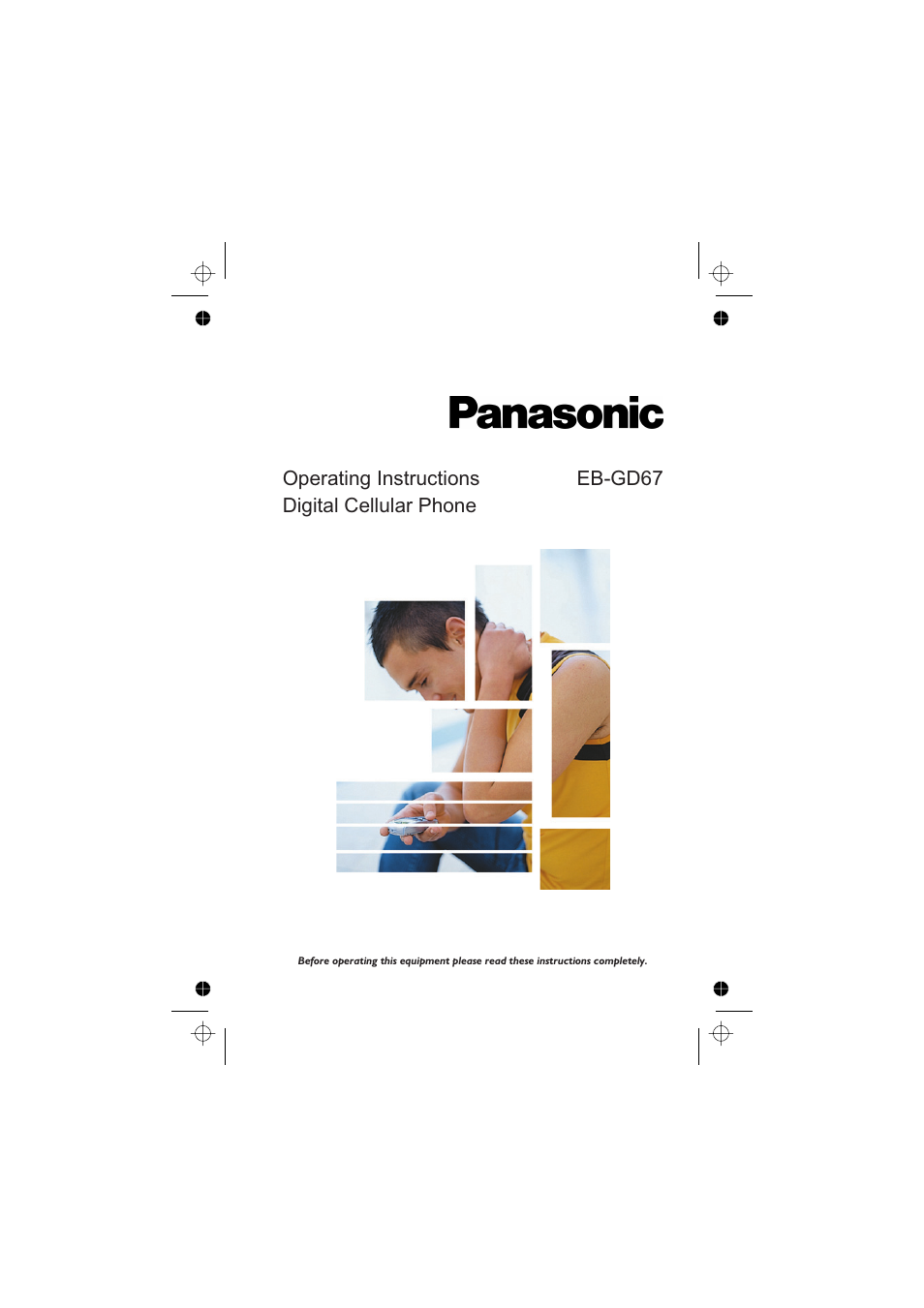 Panasonic EB-GD67 User Manual | 100 pages